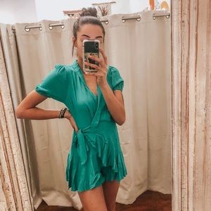Ruffle romper